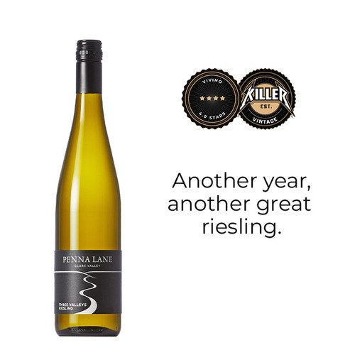 Penna Lane Three Valleys Riesling 2022