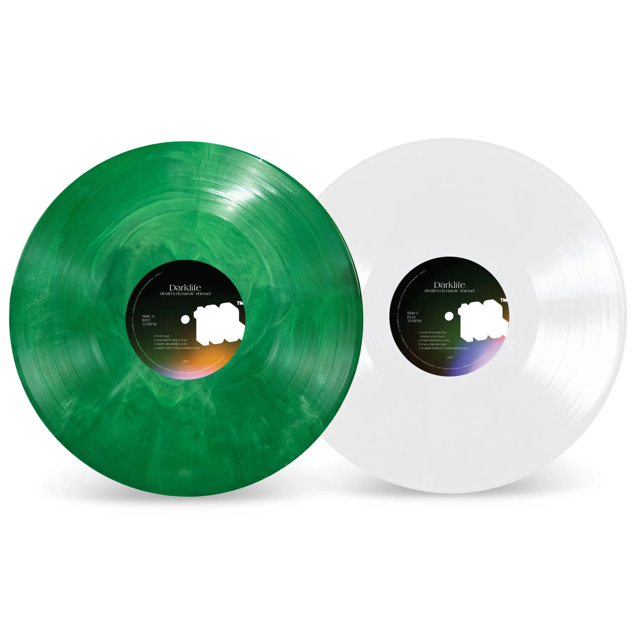 Death's Dynamic Shroud – Darklife (2 x Vinyl, LP, Album, Clear