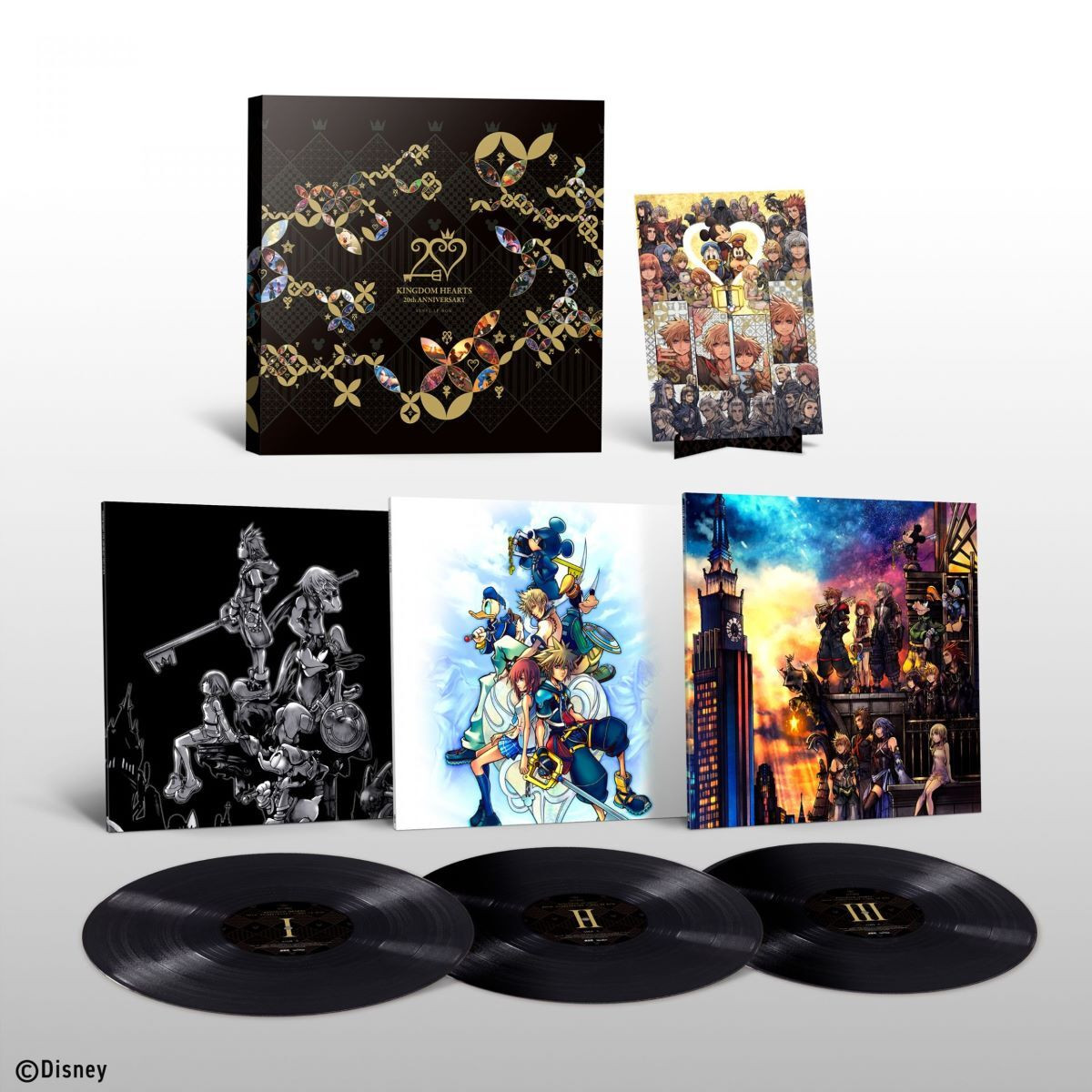 【未開封】KINGDOM HEARTS 20TH ANNIVERSARY Kingdom Hearts 20th Anniversary Box (3 x Vinyl, LP, Album, Limited