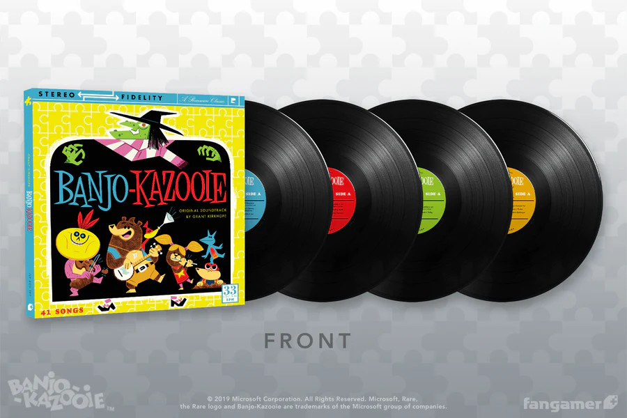 Banjo-Kazooie: Original Soundtrack (4 x Vinyl, LP, Album, Box Set