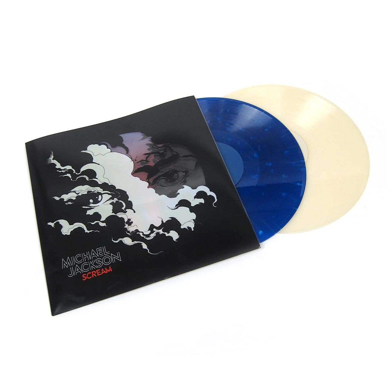 Michael Jackson – Scream (2 x Vinyl, LP, Compilation, Glow In The