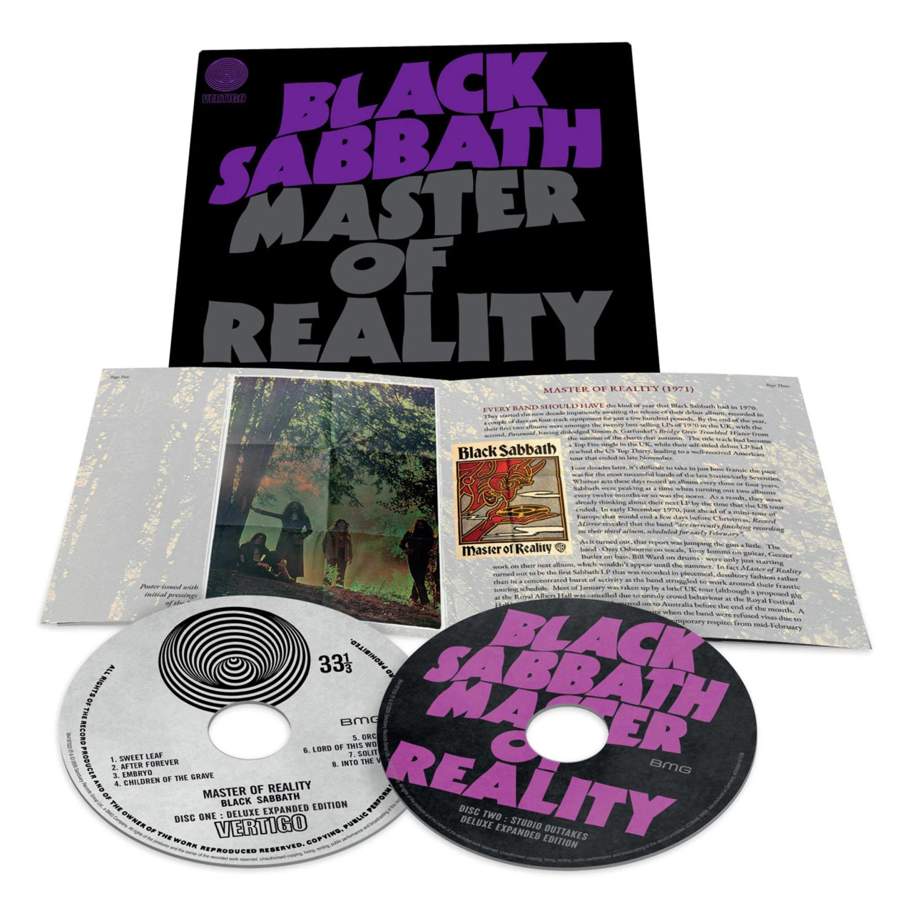 Black Sabbath – Master of Reality (2 x CD, Album, Remastered