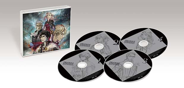 Akira Senju – Triangle Strategy: Original Soundtrack (4 x CD
