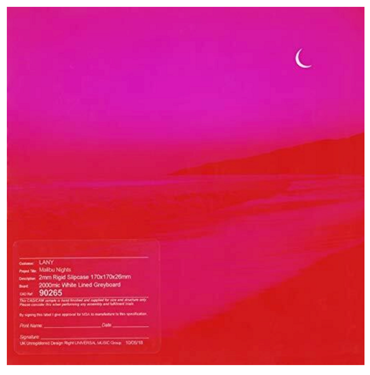 LANY malibu nights LPレコード clear盤 - www.bisaggio.com.br