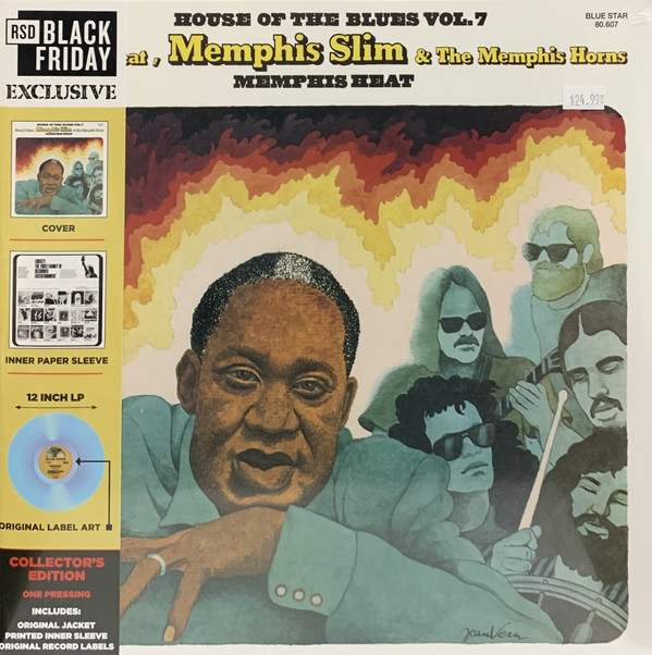 Canned Heat Memphis Slim The Memphis Horns Memphis Heat Vinyl LP Canned Heat Memphis Slim The Memphis Horns Memphis Heat Vinyl LP