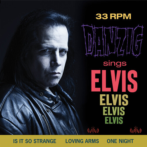 Danzig – Sings Elvis (Vinyl, LP, Album, Limited Edition, Reissue, Purple/Yellow Haze) Cover