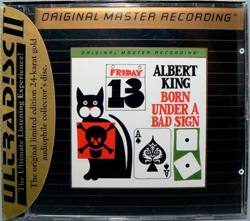 Albert King ‎– Born Under A Bad Sign.    (CD, Album, Reissue, Remastered, 24k Gold)