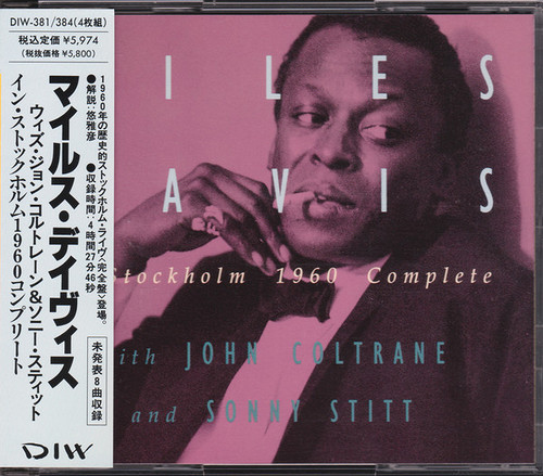 Miles Davis With John Coltrane And Sonny Stitt – In Stockholm 1960 Complete.   (4 x CD, Compilation)