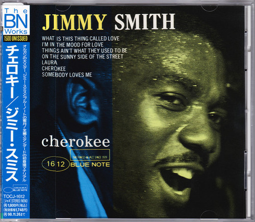 Jimmy Smith – Cherokee.  (CD, Album, Stereo, Mono)