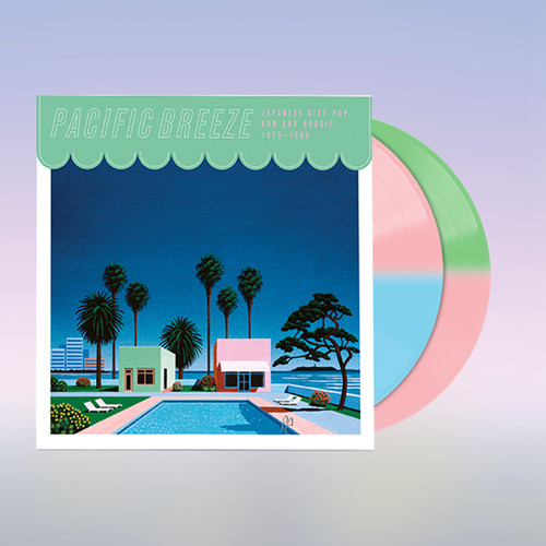 Various Artists - Pacific Breeze: Japanese City Pop, AOR And Boogie 1975-1987 (2 x Vinyl, LP, Compilation, Limited Edition, Summer Fun [Blue, Green & Pink Tricolor], Remastered)