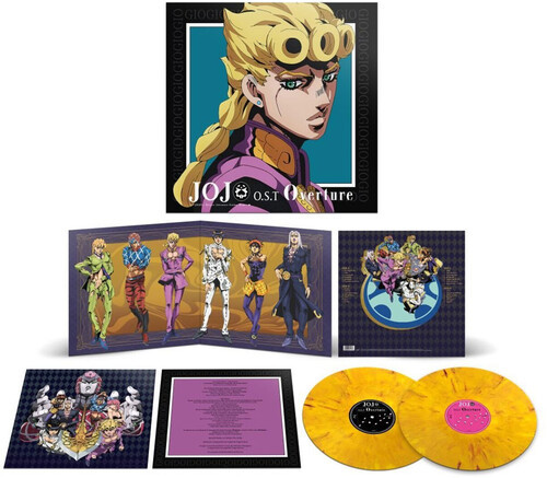 Jojo's Bizarre Adventure Golden Wind Vinyl Soundtrack (2 x Vinyl, LP, Album, Yellow)