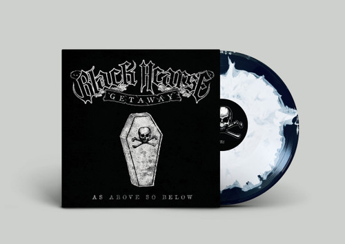 Black Hearse Getaway – As Above So Below (Vinyl, LP, Album, Numbered, Black and White Smash)