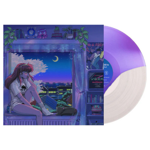 Various Artists – Konami Beats To Chill To (Vinyl, LP, Compilation, "Moonphase" Purple/White)
