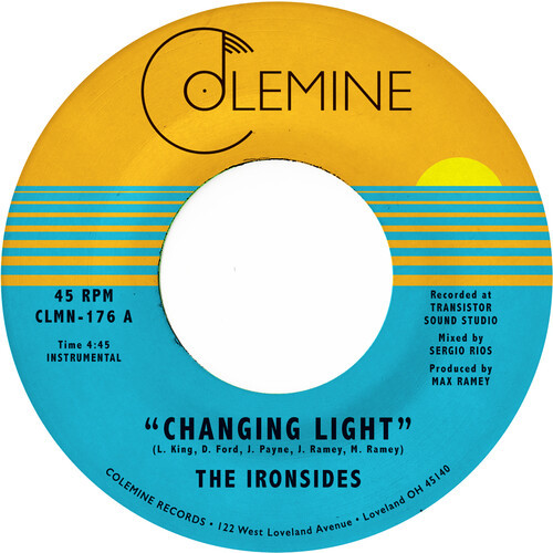 The Ironsides – Changing Light / Sommer (Vinyl, 7", Single, Blue Opaque)