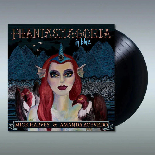 Mick Harvey & Amanda Acevedo – Phantasmagoria In Blue (Vinyl, LP, Album)