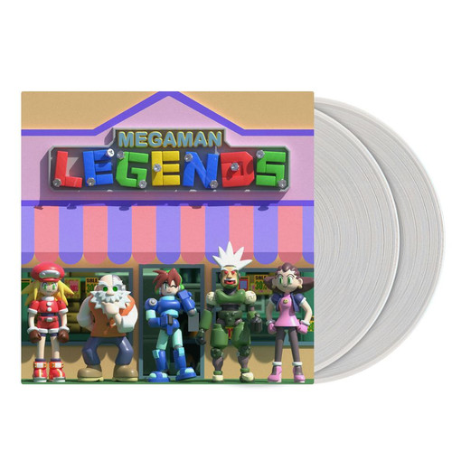 Mega Man Legends (Original Video Game Soundtrack) (2 x Vinyl, LP, Album, Limited Edition, Clear)