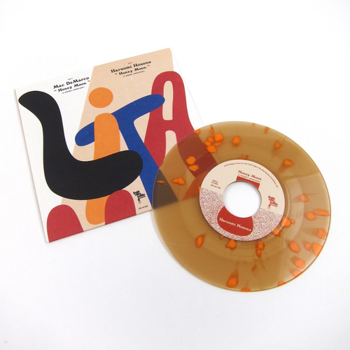 Mac Demarco/Haruomi Hosono – Honey Moon (Vinyl, 7", 45 RPM, Single, Translucent Yellow With Orange Splatter [Honey])