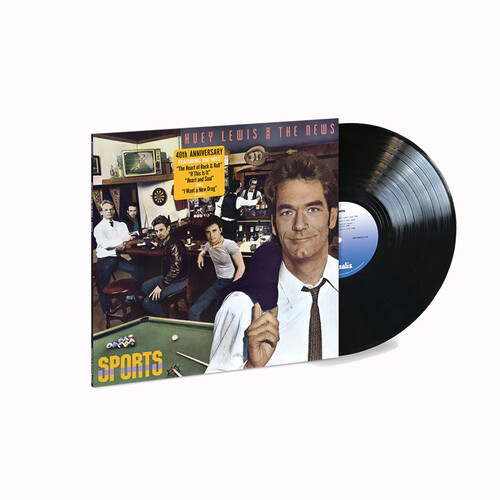 Huey Lewis & The News – Sports (Vinyl, LP, Album, 40th Anniversary)