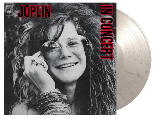 Janis Joplin – In Concert (2 x Vinyl, LP, Album, Limited Edition, Numbered, Black/White Marbled, Gatefold, 180g)
