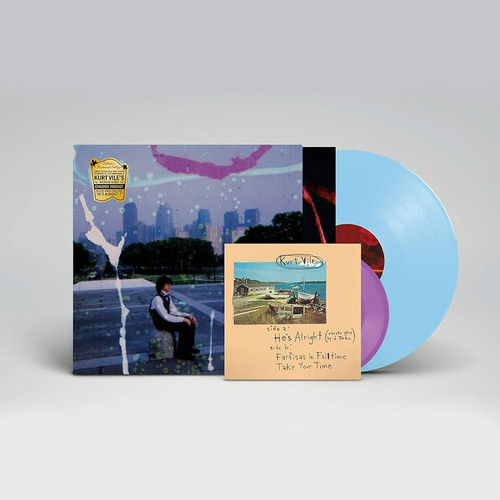Kurt Vile – Childish Prodigy (Vinyl, LP, Album, Limited Edition, Blue, Bonus Purple 7")