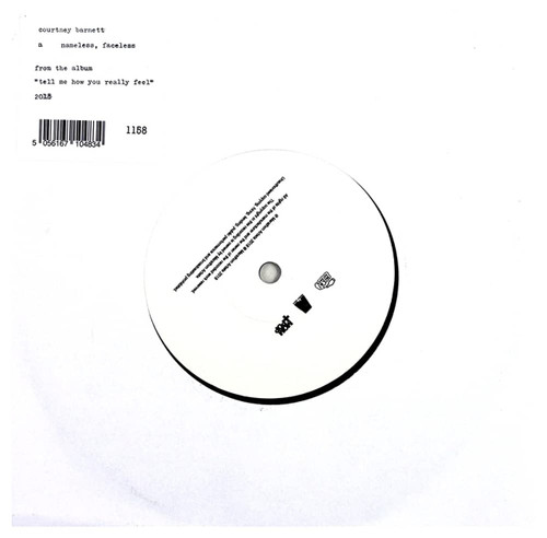 Courtney Barnett – Nameless Faceless (Vinyl, 7" Single)