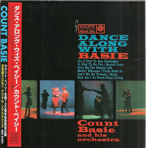 Count Basie And His Orchestra – Dance Along With Basie (CD, Promo, Reissue, Remastered, Mono, Paper Sleeve)