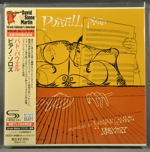 Bud Powell – Piano Solos (CD, Album, Reissue, Remastered, Cardboard Sleeve, SHM-CD)