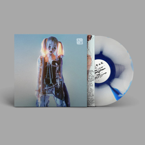 Yeule – softscars (Vinyl, LP, Album, Limited Edition, White & Blue Ink Spill)