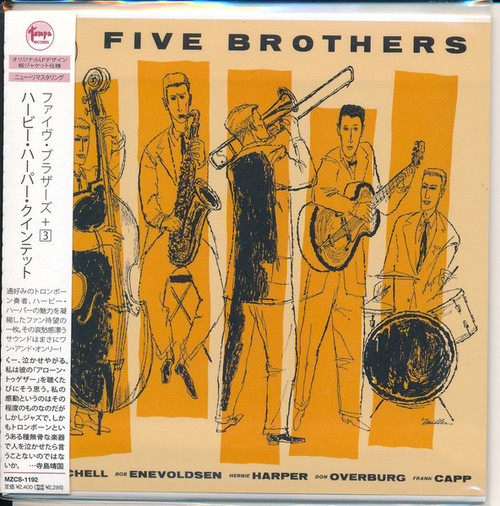 Five Brothers, Herbie Harper Quintet – Five Brothers (CD, Album, Paper Sleeve)