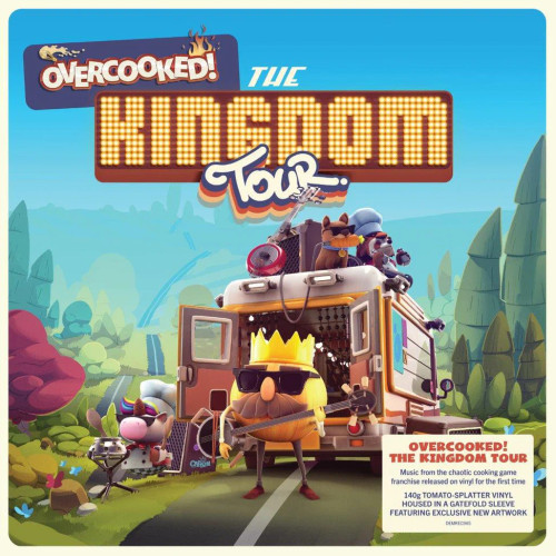 Various – Overcooked! The Kingdom Tour (Vinyl, LP, Compilation, Clear With Red Splatter)