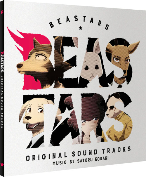 Beastars: Season 1 OST (3 x Vinyl, LP, Album, Limited Edition, Clear with Red Splatter)