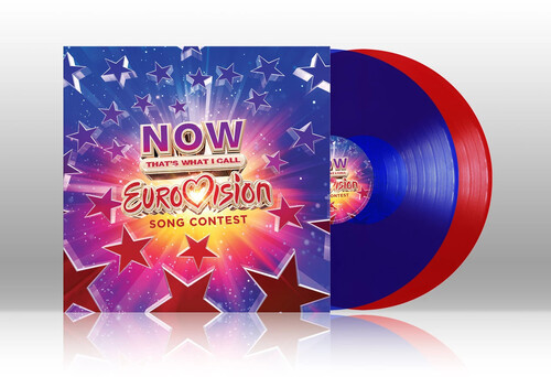 Various – Now That's What I Call Eurovision Song Contest (2 x Vinyl, LP, Compilation, Red/Blue Transparent)
