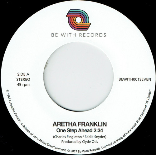 Aretha Franklin – One Step Ahead /  Can't Wait Until I See My Baby's Face (Vinyl, 7", Single)
