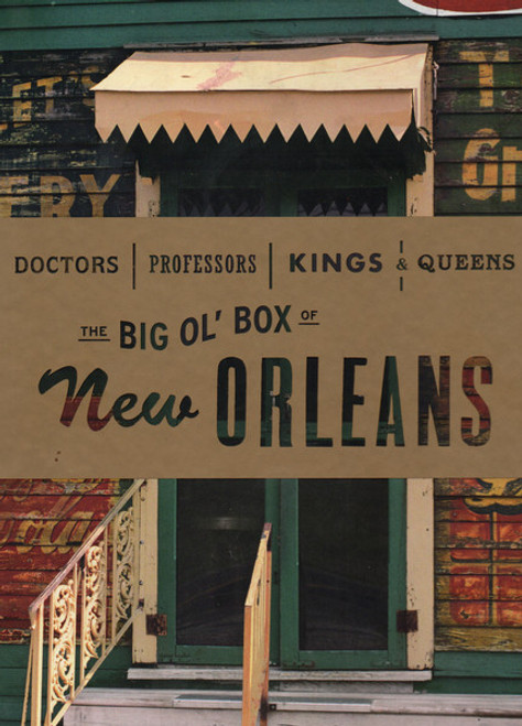 Various – Doctors, Professors, Kings & Queens: The Big Ol' Box Of New Orleans 4 x CD, Compilation Box Set  $85.00