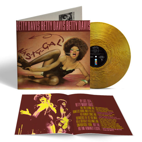 Betty Davis – Nasty Gal (Vinyl, LP, Album, Limited Edition, Metallica Gold Wax, Remastered, Gatefold)