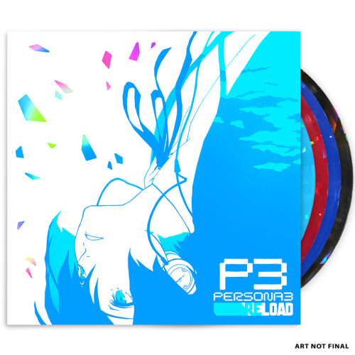 Persona 3 Reload Soundtrack (4 x Vinyl, LP, Album, Holographic Broken Glass, Box Set)