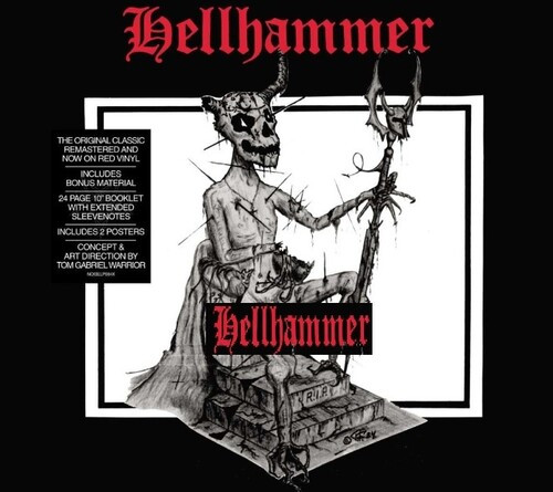 Hellhammer – Apocalyptic Raids (Vinyl, 12" EP, Remastered, Red, Gatefold)