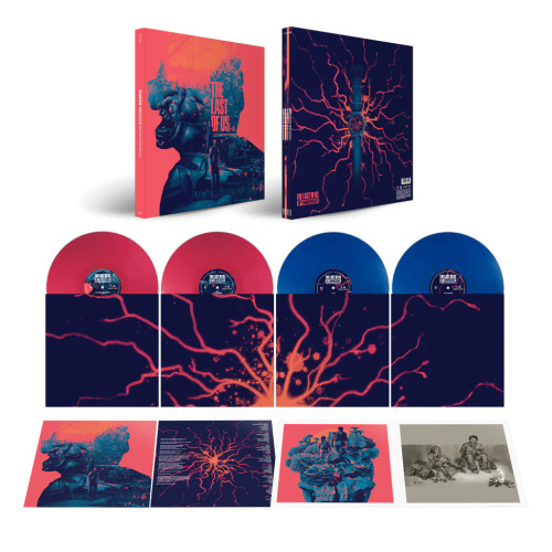 The Last Of Us: 10th Anniversary Vinyl Box Set (4 x Vinyl, LP, Album, Limited Edition, Red & Blue, Box Set) Contents