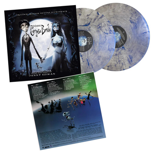 Danny Elfman – Tim Burton's Corpse Bride: Original Motion Picture Soundtrack (2 x Vinyl, LP, Album, Iridescent Blue)