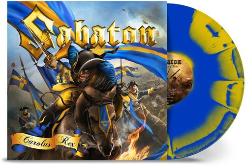 Sabaton – Carolus Rex (Vinyl, LP, Album, Stereo, "Swedish" Blue/Yellow Sunburst)