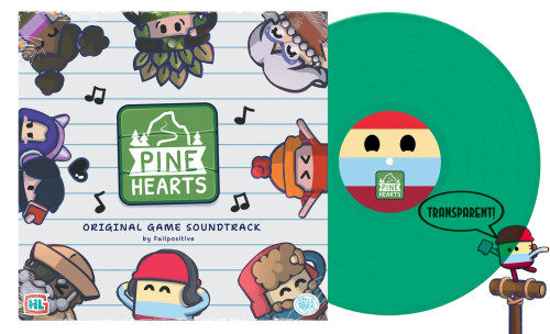 Failpositive – Pine Hearts: Original Game Soundtrack (Vinyl, LP, Album, Transparent Green)