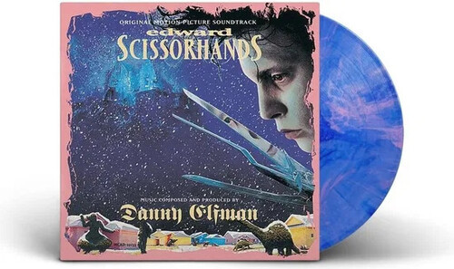 Danny Elfman – Edward Scissorhands: Original Motion Picture Soundtrack (	 Vinyl, LP, Album, Limited Edition, Blue & Pink Swirl)