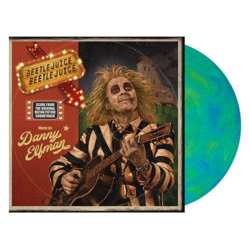 Danny Elfman – Beetlejuice Beetlejuice: Original Motion Picture Score (Vinyl, LP, Album, Limited Edition, Lime Green & Blue Hand Poured)