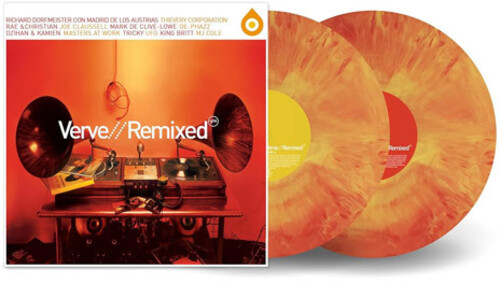 Various – Verve // Remixed (2 x Vinyl, LP, Compilation, Orange & Yellow (Re)Mixed)