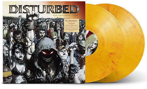 Disturbed – Ten Thousand Fists (2 x Vinyl, LP, Album, 20th Anniversary Edition, Yellow Flame)