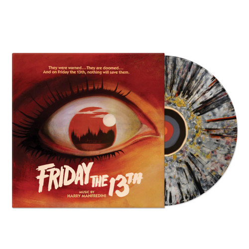 Harry Manfredini – Friday The 13th: Original Motion Picture Score (Vinyl, LP, Album, Silver/Black/Red/Metallic Gold Splatter)