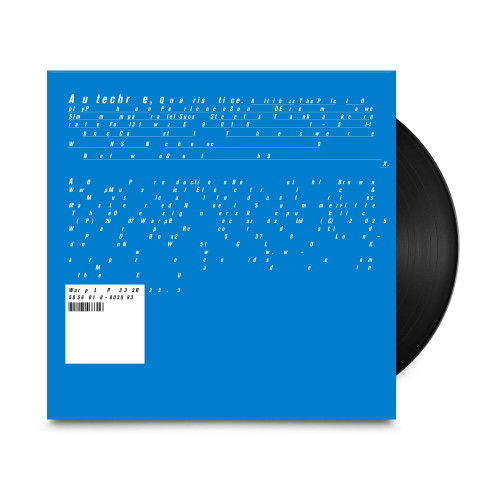 Autechre – Quaristice (2 x Vinyl, LP, Album)