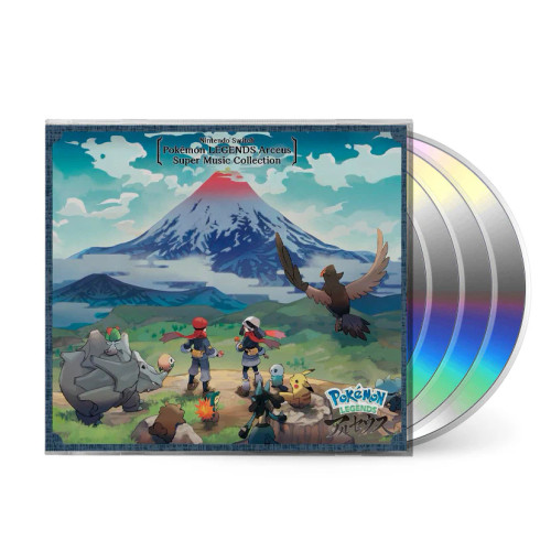 Pokémon Legends Arceus: Super Music Collection (4 x CD, Album)