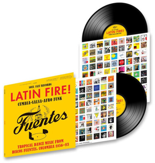 Various – Latin Fire! Tropical Dance Music from Discos Fuentes, Colombia 1956-83 (2 x Vinyl, LP, Compilation)