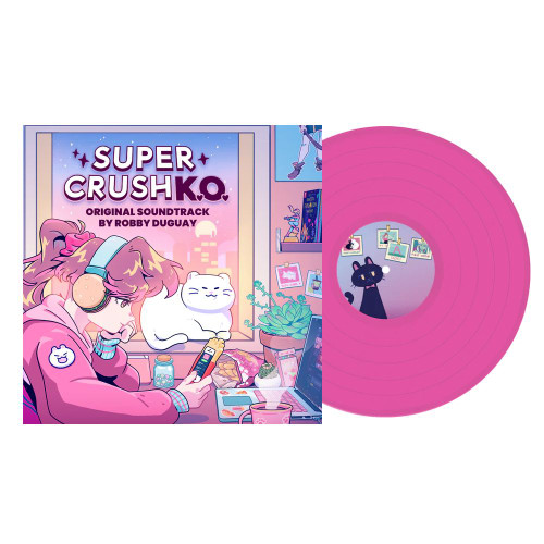 Robby Duguay – Super Crush KO: Original Soundtrack (Vinyl, LP, Album, Shocking Pink)